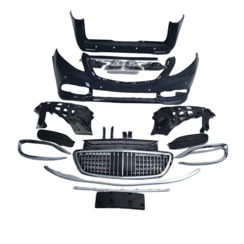 

Full W446 W447 Car Body Kit Set for BC Vito V250 V260 2016-2020 Upgrade To Style Headlight Taillight Bodykit