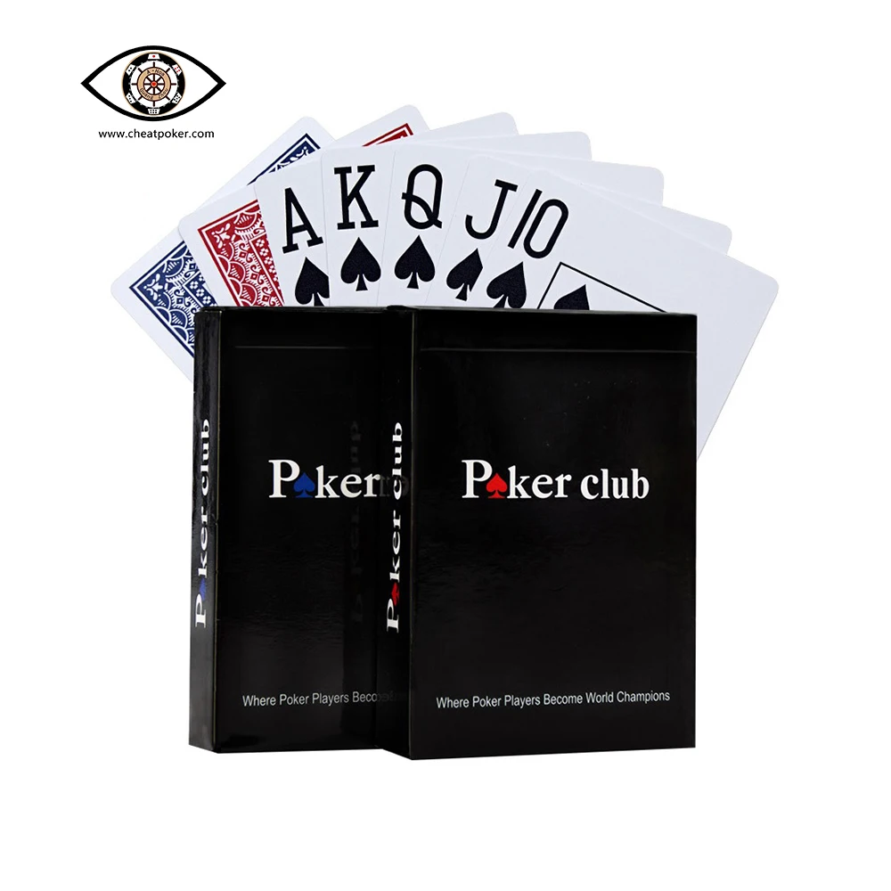 

Barcode Marked Playing Cards for Phone Reader Poker Club Anti Cheat Plastic Magic Deck