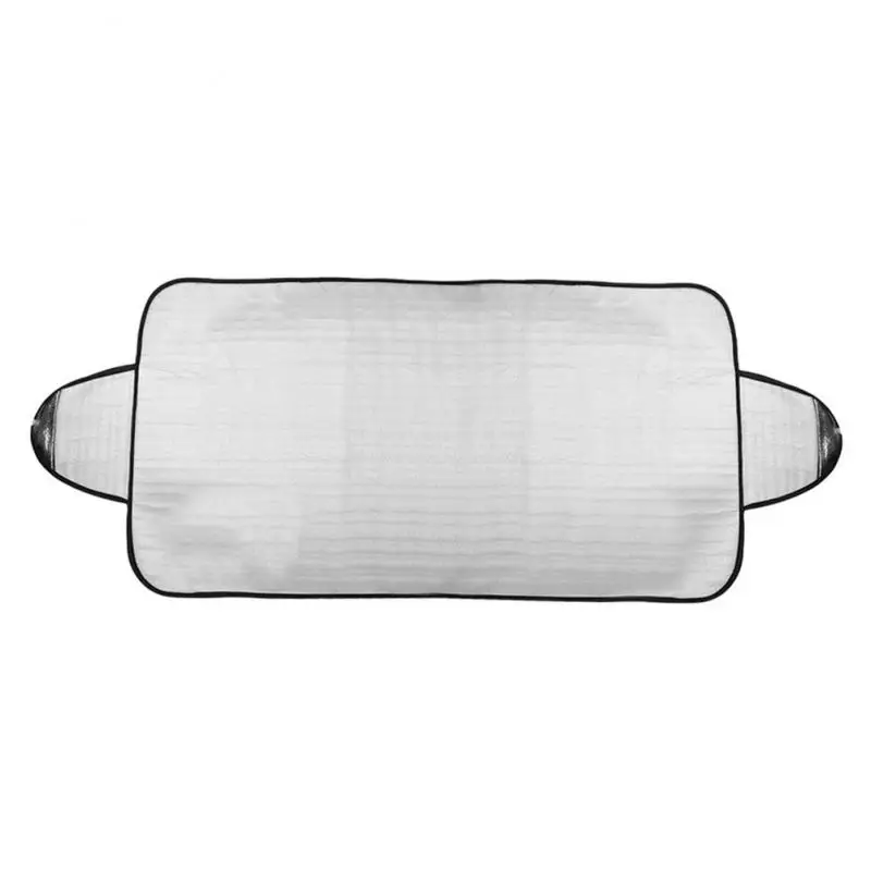 자동차 눈 커버, 범용 눈 방지 전면 후면 앞 유리 블록 커버, 바이저 먼지 보호, 겨울 앞 유리 햇빛가리개