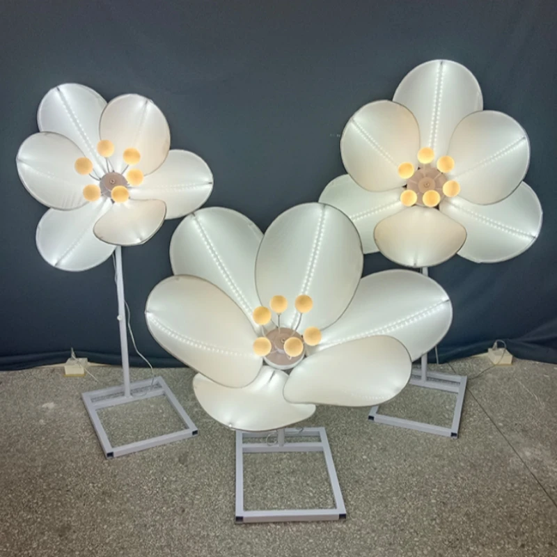 Modern Wedding Decoration Lamps Camellia Decorative Floor Lamps Are Suitable For Decorative Floor Lamps For Wedding Banquets 1