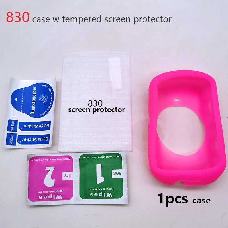 Silicone Rubber Protect Case Screen Protector for Garmin Edge GPS BIKE computer 520 820 530 830 540 840 1000 1030 1040 plus bike computer protector