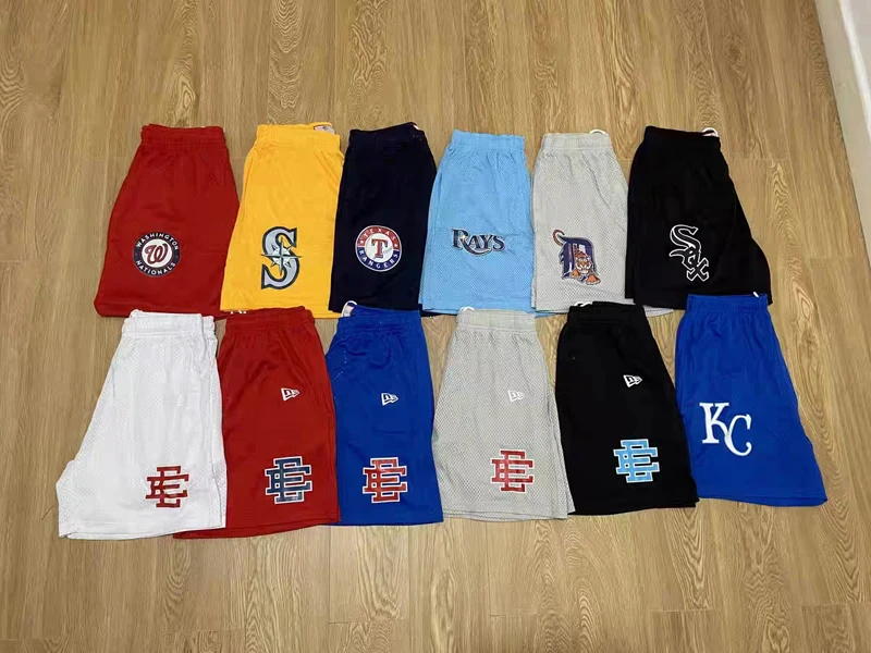 Men's Eric Emanuel Ee Shorts American Hip Hop Short Pants Casual Loose