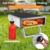 Pizza Oven, 12" Pizza Oven Outdoor with Gas Powered Propane and Portable Maker Accessories for Backyard Camping Outside 2