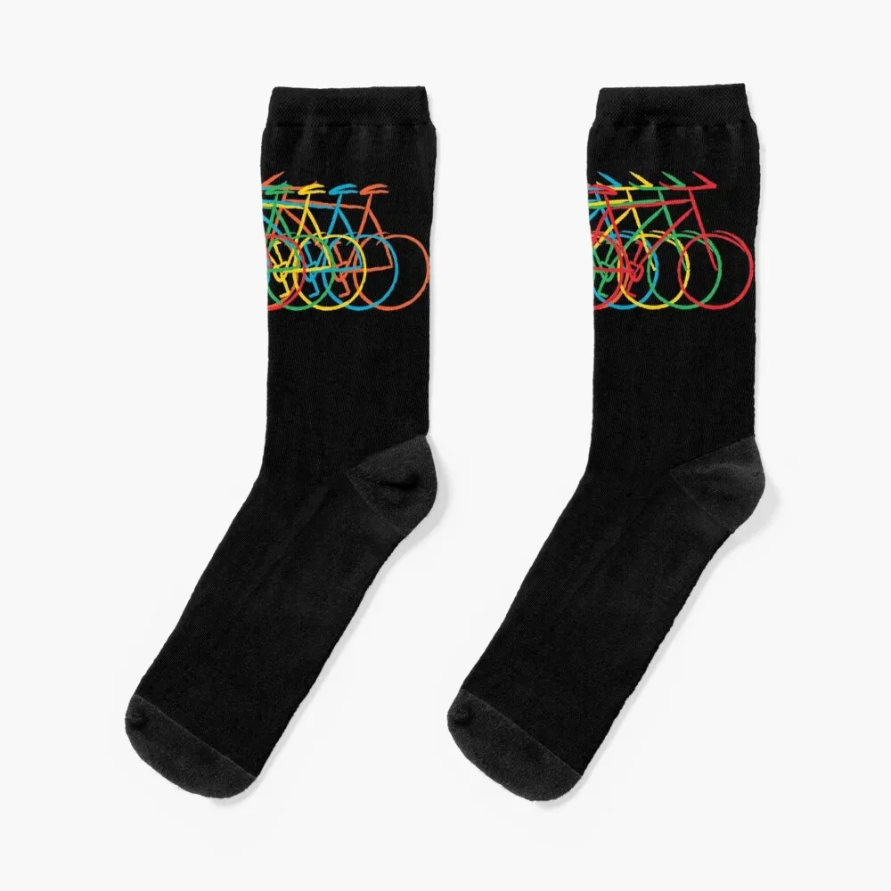 

Just Bike, colorful Socks ankle funny gift funny sock Socks Male Women's