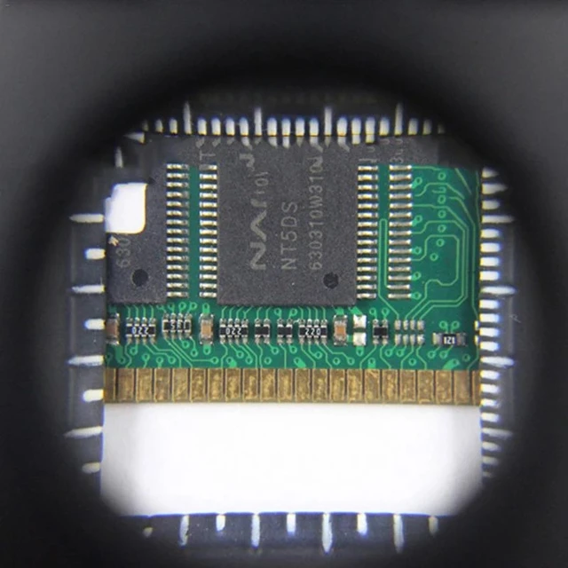 1 Darab 28 Mm 10X Összecsukható Vászon Teszter Mini Zsebfém Nagyítók Szövetszál -Számláló Nagyító 9005D - Image 6