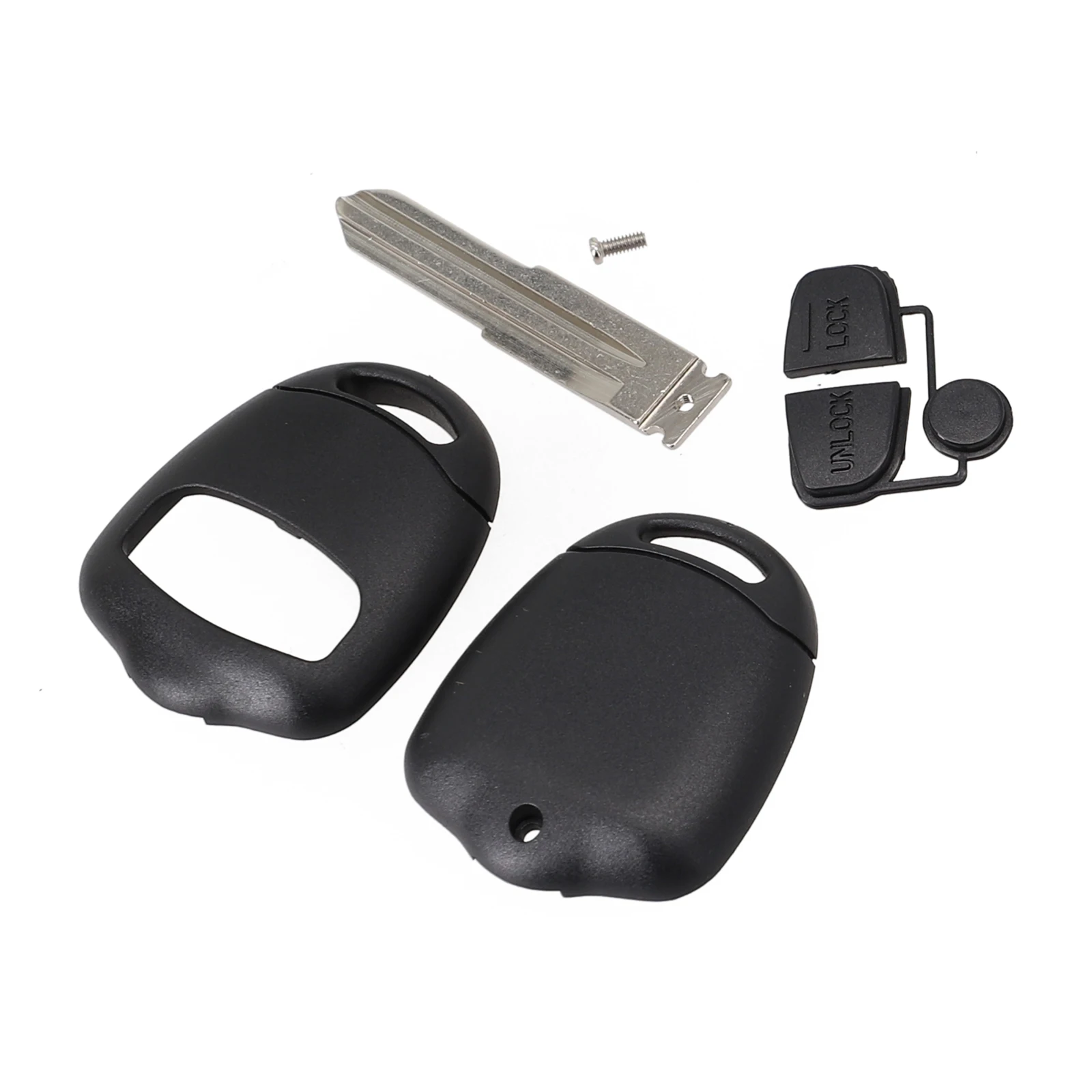 

1pc MIT8 Replacement Black Remote Car Key Shell Suitable For Mitsubishi For Pajero For Lancer For Outlander For Challanger