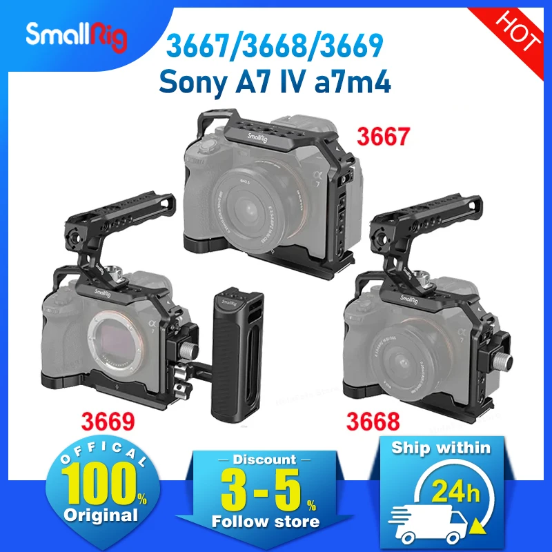 SmallRig-Plataforma-de-jaula-de-c-mara-para-Sony-A7-IV-a7m4-Alpha-7-IV ...