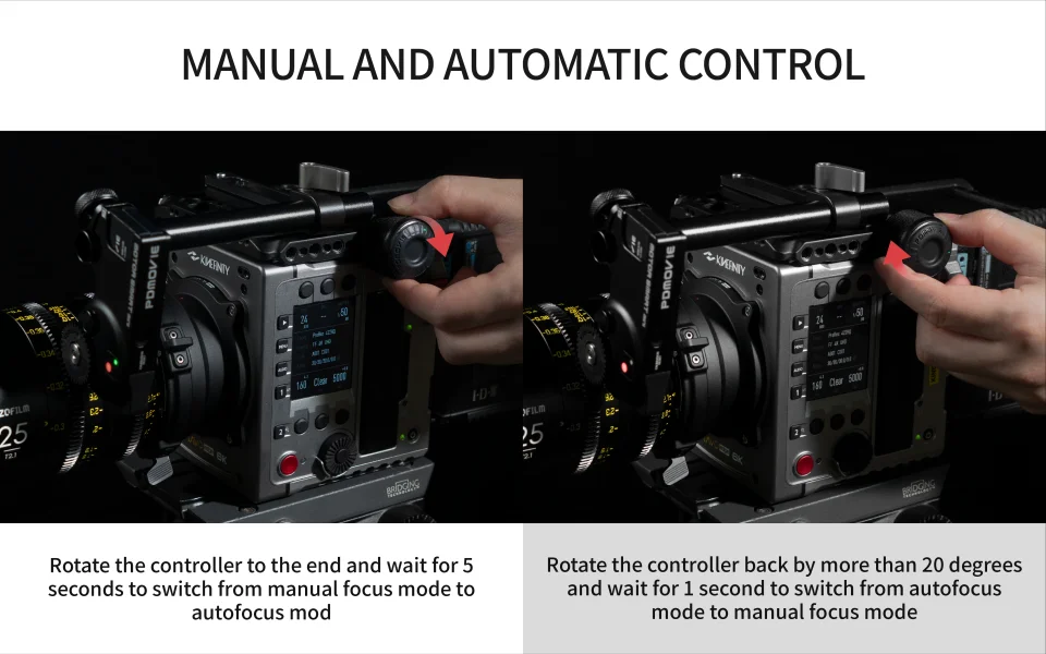 PDMOVIE LIVE AIR3 SMART MINI LiDAR Autofocus Wireless Lens Control System for Ci