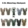 Outdoor Cross-country Water Bag Knapsack Set Hiking Folding Drinking Waterbag Backpack Running Cycling Water Bladder Rucksack 3L 1