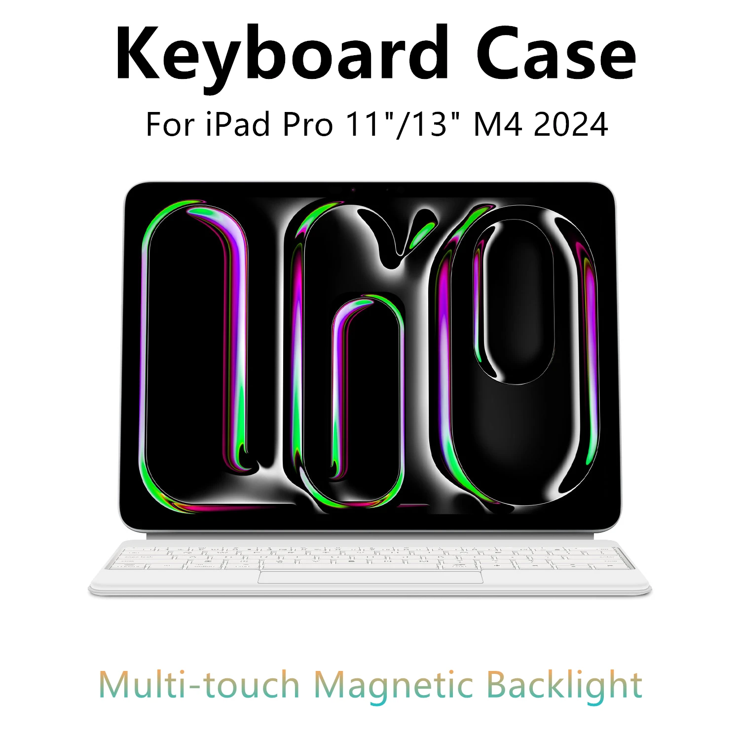iPad Keyboard Tablet Keyboard Case For iPad Pro 11 inch 13" M4 Pro11 Pro13