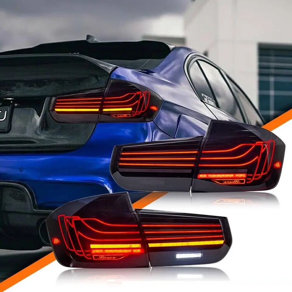 BMW 3シリーズ 純正 F30 F80 後期テールランプ一式セット 新車外し 新車外し 美品 BMW F30 LCI 後期 3シリーズ 純正 テールランプ