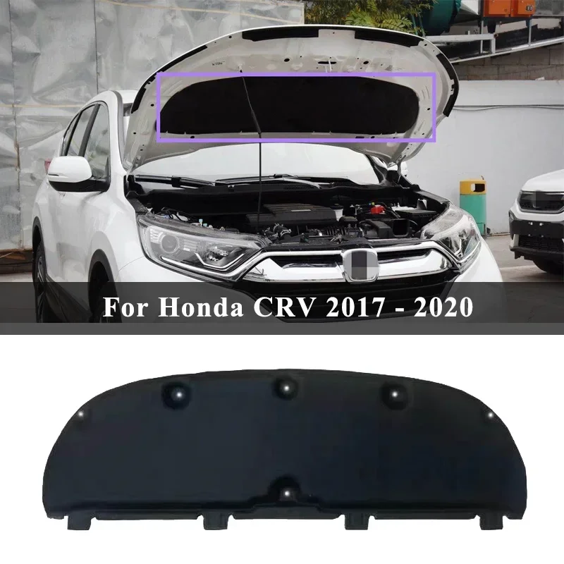 Honda CRV Front Hood Engine Insulation Cotton Pad Block Out Sound & Heat Mat Cover Foam