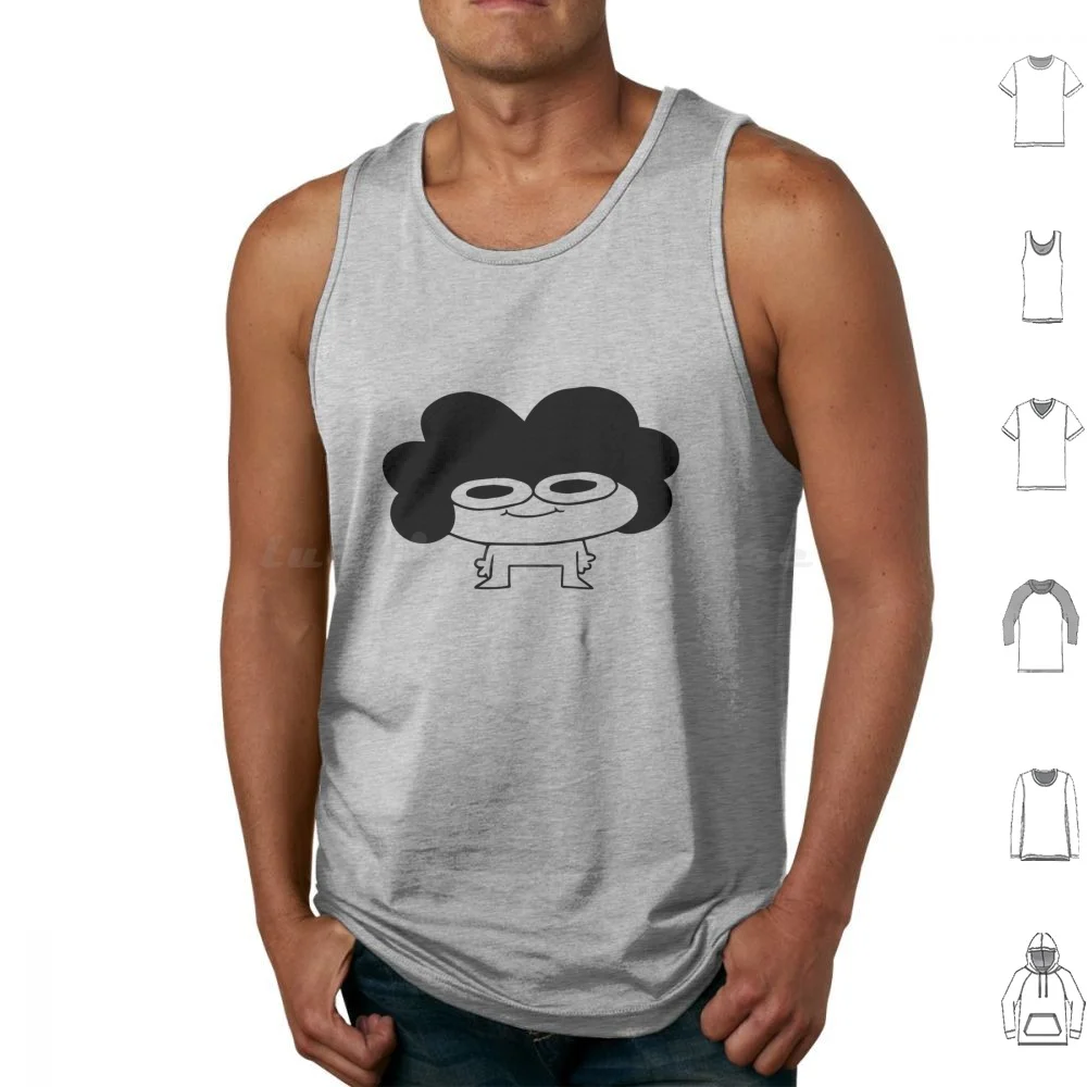 Sr Pelo Youtuber Canotte Gilet Senza Maniche Sr Pelo Sr Pelo Game Sr Pelo Lover David Axel Cazares Casanova Monkey Mocey Nero