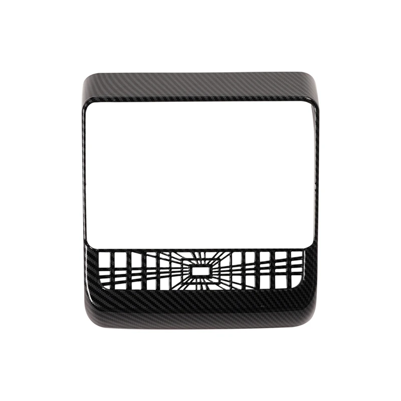 Клетчатая стильная Задняя Крышка вентиляционного отверстия автомобильные аксессуары для выхода воздуха модель 3 + аксессуары для Tesla Model 3 Highland 2024