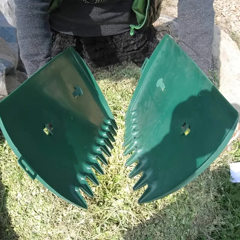Leaf Hand Rakes Rubbish Pick Up Claws for Yard Garden Cleaning Collector Waste Rubbish Grabber 1 Pair