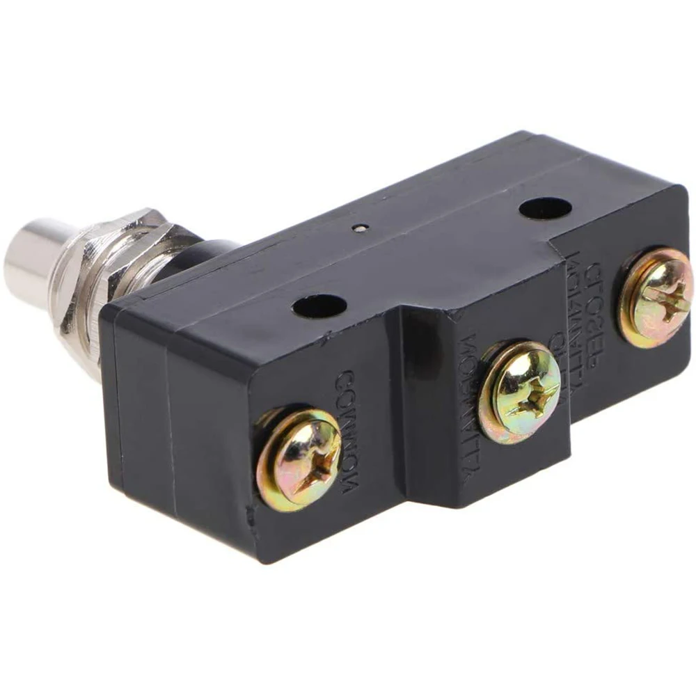 

Micro Limit Switch Momentary Push Button Switch AC 380V 10A 3 Screw Terminals NO+NC Conatact Momentary Limit Switch LXW5-11M