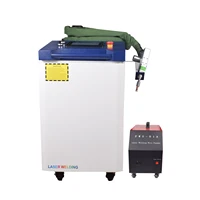 Handheld 2000W Raycus Laser Welder Fiber Laser Welder Relfar Wobble Head for Metal Weldings Cleaning Cutting Dual Pendulum Head 2