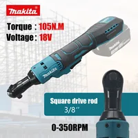 Clé à cliquet sans fil Makita 105N.M 1/2'' - Tournevis électrique rechargeable - Outil de démontage de vis et d'écrous - Outils de réparation automobile 1