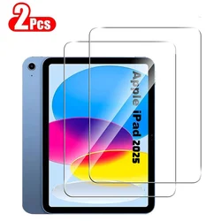 Premium 2 - Pack Tempered Glass Screen Protectors for Tablets - 9H Hardness (2025 iPad A16 11th)