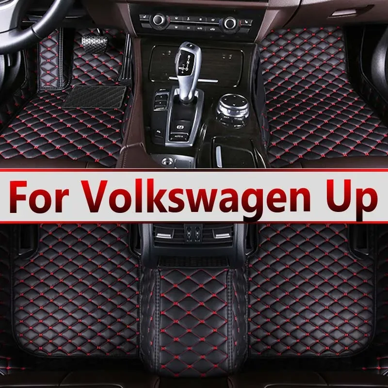 Tappetino Auto Per Vw Volkswagen Up 2012 ~ 2019 Impermeabile Tapete Automotivo Para Carro Tappetini Auto Accessori Voiture Accessori Auto