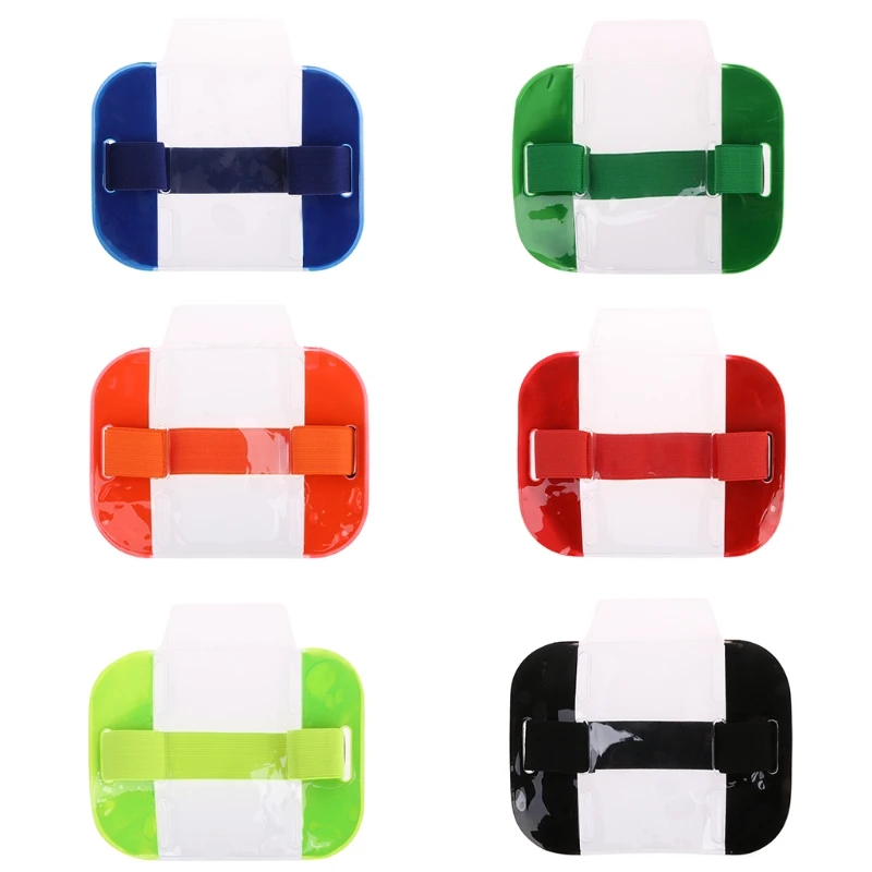 

Elastic Arm Band Badge Holder Photo Armband Credit Card for Case