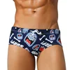 Fashion UK Flag Printed Swimwear Men Beach Shorts Push Up Cup Sexy Man Swimsuits Board Briefs Surfing Swimming Trunk 4