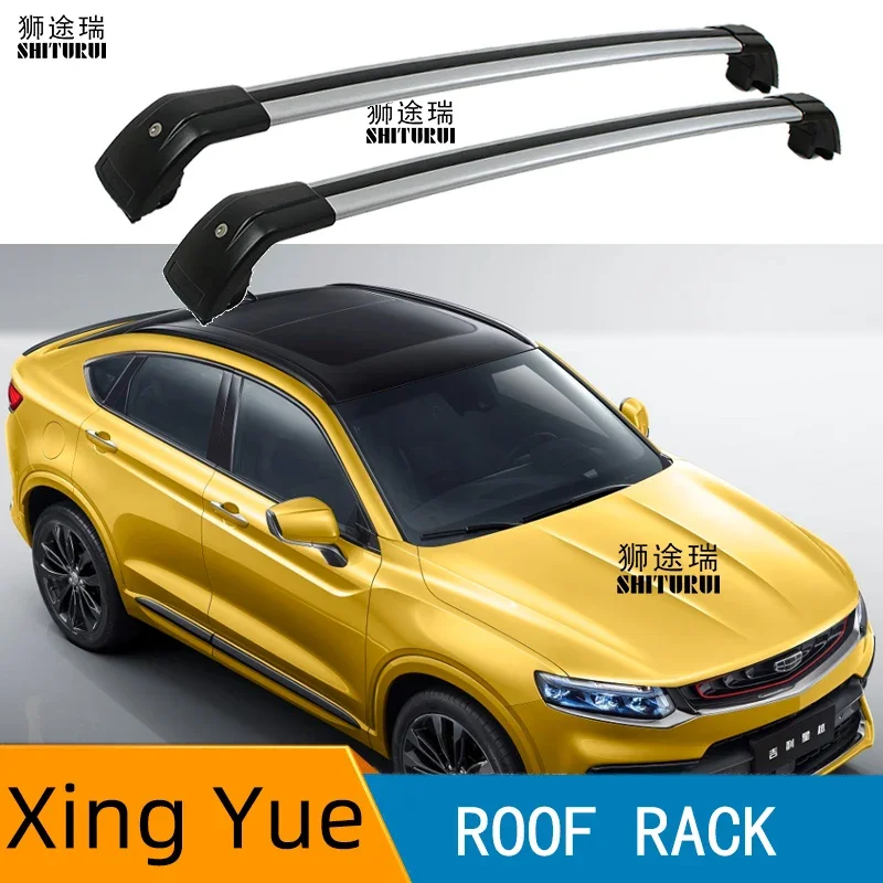 

2 шт. рейки на крышу для Geely xing yue suv geely tugela YF11 2019- 2022, боковые рейки из алюминиевого сплава, поперечные рейки, багажник на крышу, багаж shayu
