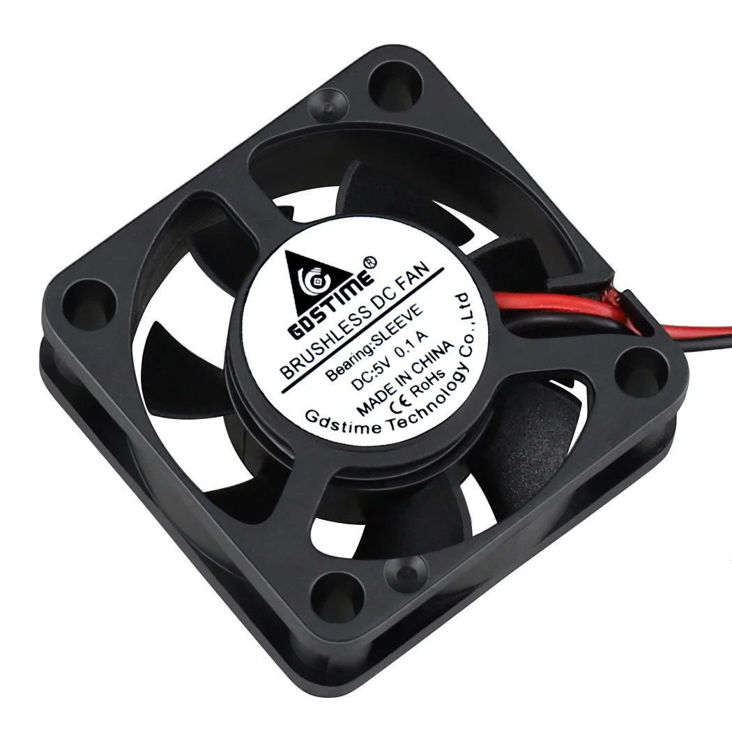5v, 12v, 24v, 2 pinos, 3cm, 30x30x10mm, micro dc, 5 peças