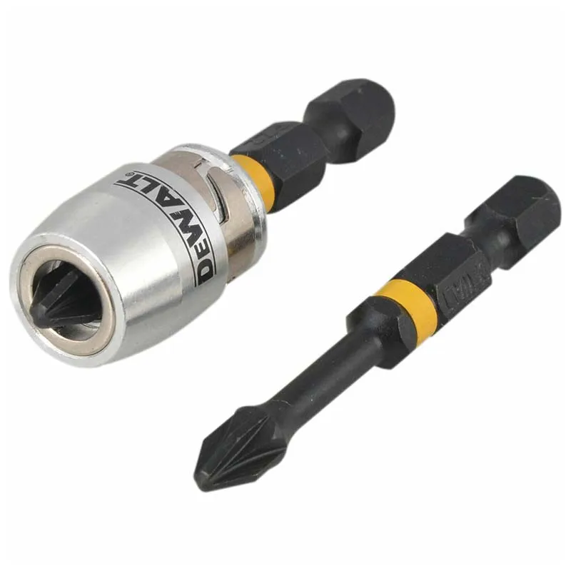 DEWALT  ڱ  ũ̹ Ʈ, ׳ƽ Ʈ Ȧ, ʸ ڼ,   帱 Ʈ, 6.35mm, 1/4 ġ