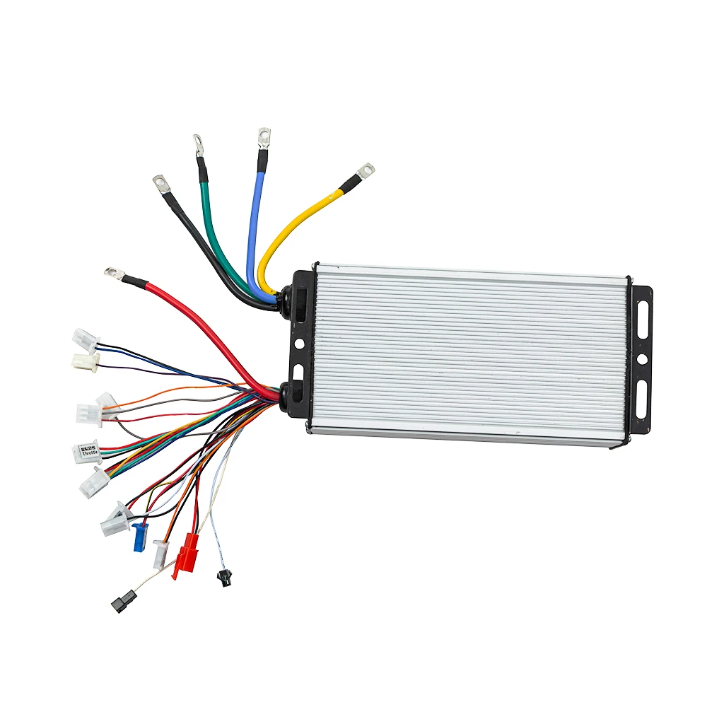

E-Bike Controller 24mos 3000W 48V/60V/72V Square Wave 80A Automatic Identification For E-Scooter Kit Low Brake/high Brake Motor