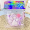 TPR Cat Paw Slow Rebound Toy Funny Pearl Transparent Cat Claw Pinch Toy Lovely Cartoon Squeeze Cat Paw Decorative 4