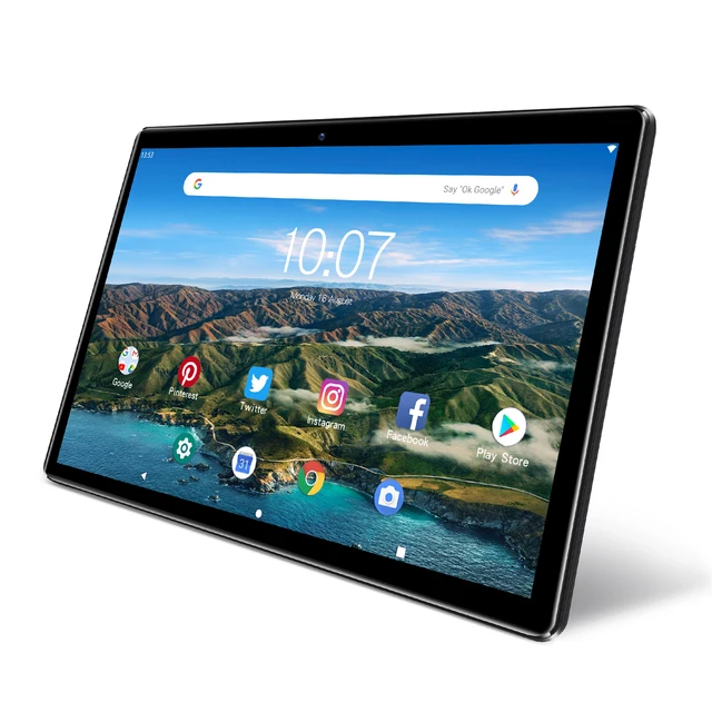 PRITOM 10 Inch Tablet PC with SIM Slot Android 13 64 GB Quad Core Touch Screen WiFi GPS Support 3G Phone Call 2