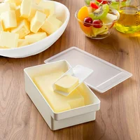 Multi Functional Butter and Cheese Storage Box with Lid - Perfect for Fresh Slicing and Seasoning Organization in The Kitchen 1