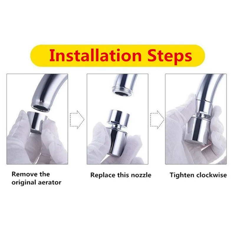 New Black Water Saving Aerator Copper Bathroom Faucet Bubbler Spout Net Bubbler Soft Flower Water Mouth Flowers Prevent Splash 4