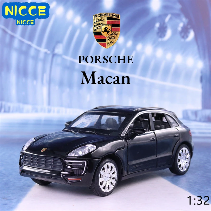 

Модель автомобиля Nicce 1:32 Porsche Macan SUV из сплава, литая Игрушечная модель автомобиля, металлическая модель автомобиля со звуком, Женская коллекция, подарок для детей, A43
