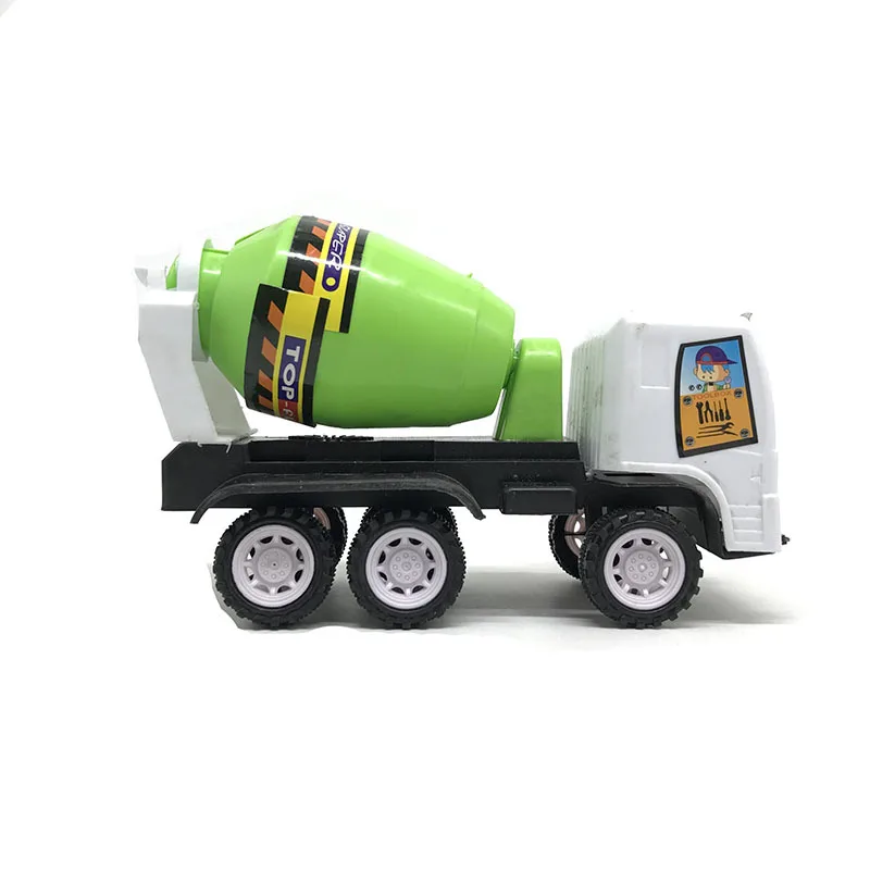 

Children Engineering Vehicle Toy Creative Simulation Plastics Mixer Trucks Hand Push Inertia Mixer Truck Toys Boy Birthday Gifts
