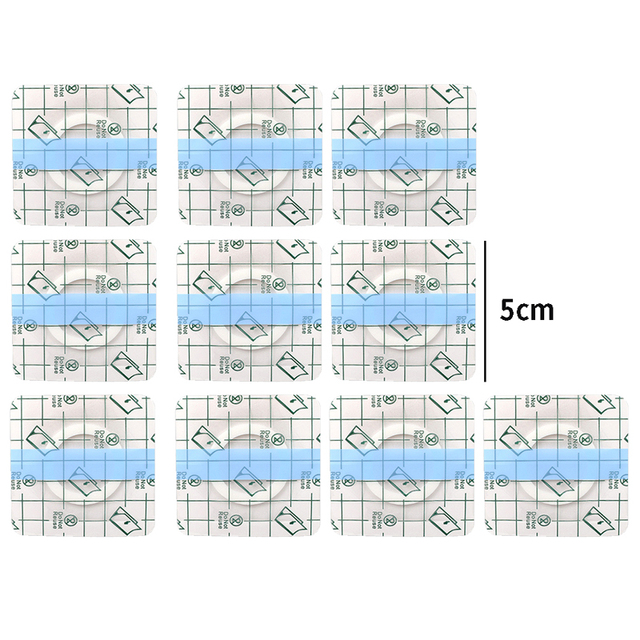 Waterproof Adhesive Patches Sensor Covers Patch Clear CGM Overpatch-Tape Adhesive Patches