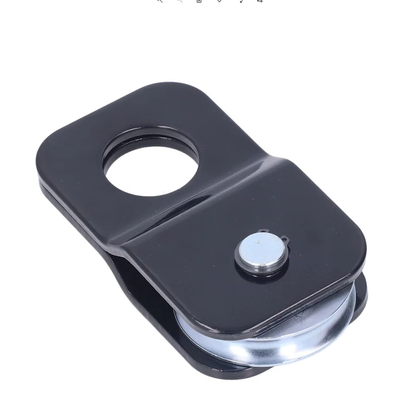 OFF Road 4 Ton Snatch Block for Heavy Duty Recovery Winch Snatch Block Towing Pulley for Truck Tractor ATV UTV Black