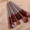 13pcs Makeup Brushes Set Eye Shadow Foundation Women Cosmetic Brush Eyeshadow Blush Beauty Soft Make Up Tools Bag 6