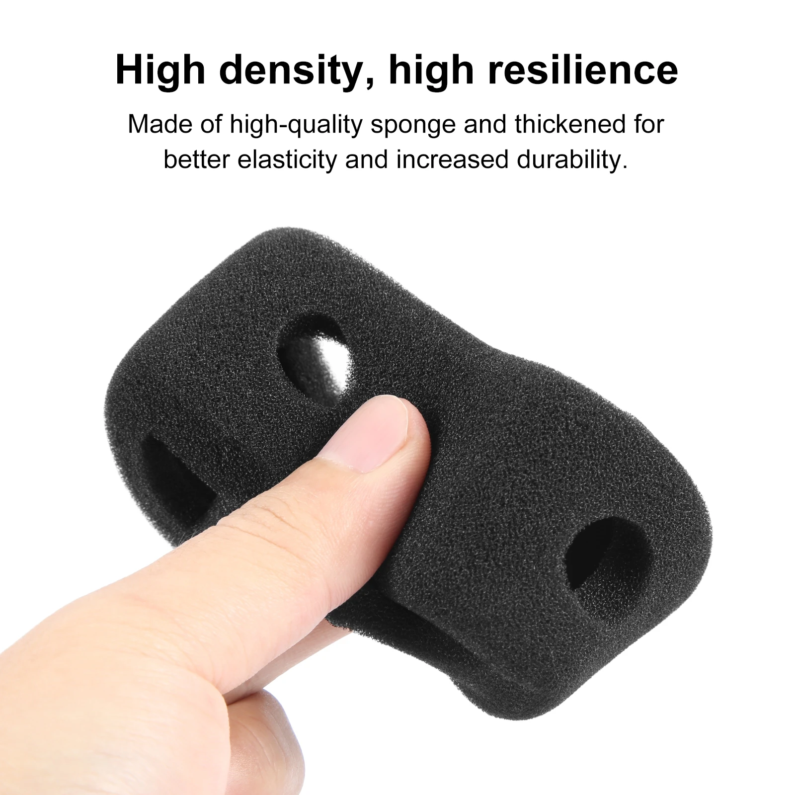 For DJI Osmo Action 5 Pro / DJI Osmo Action 4 / DJI Osmo Actio 3 PULUZ High Density Foam Windshield