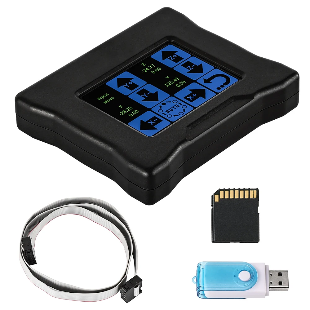 CNC 28 inch GRBL Offline Controller LCD Display ESP 32bits Touchscreen With Wifi For CNC Router Cutting Laser Engraving Machine