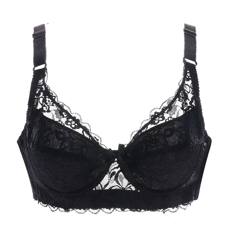 Women Sexy Bralette Big Size Lace Underwear Push Up Bras 80CD-105CD Intimates Female Lace Bra Lingerie 42D 44D 46D soutien gorge