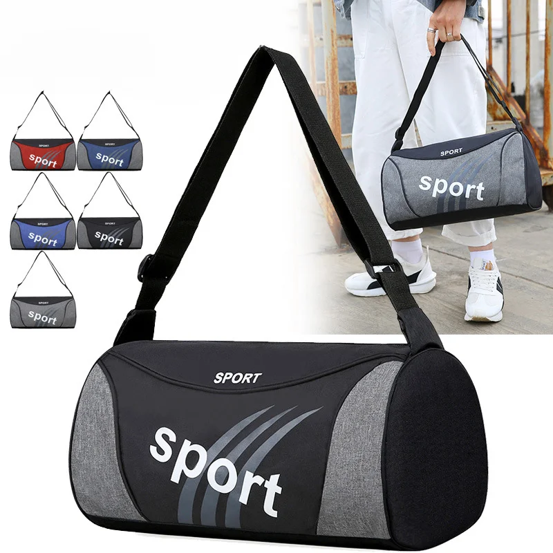 Borsa da uomo sportiva e fitness 2024 Zaino portatile da viaggio a breve distanza con stampa a spalla piccola_voghion.com