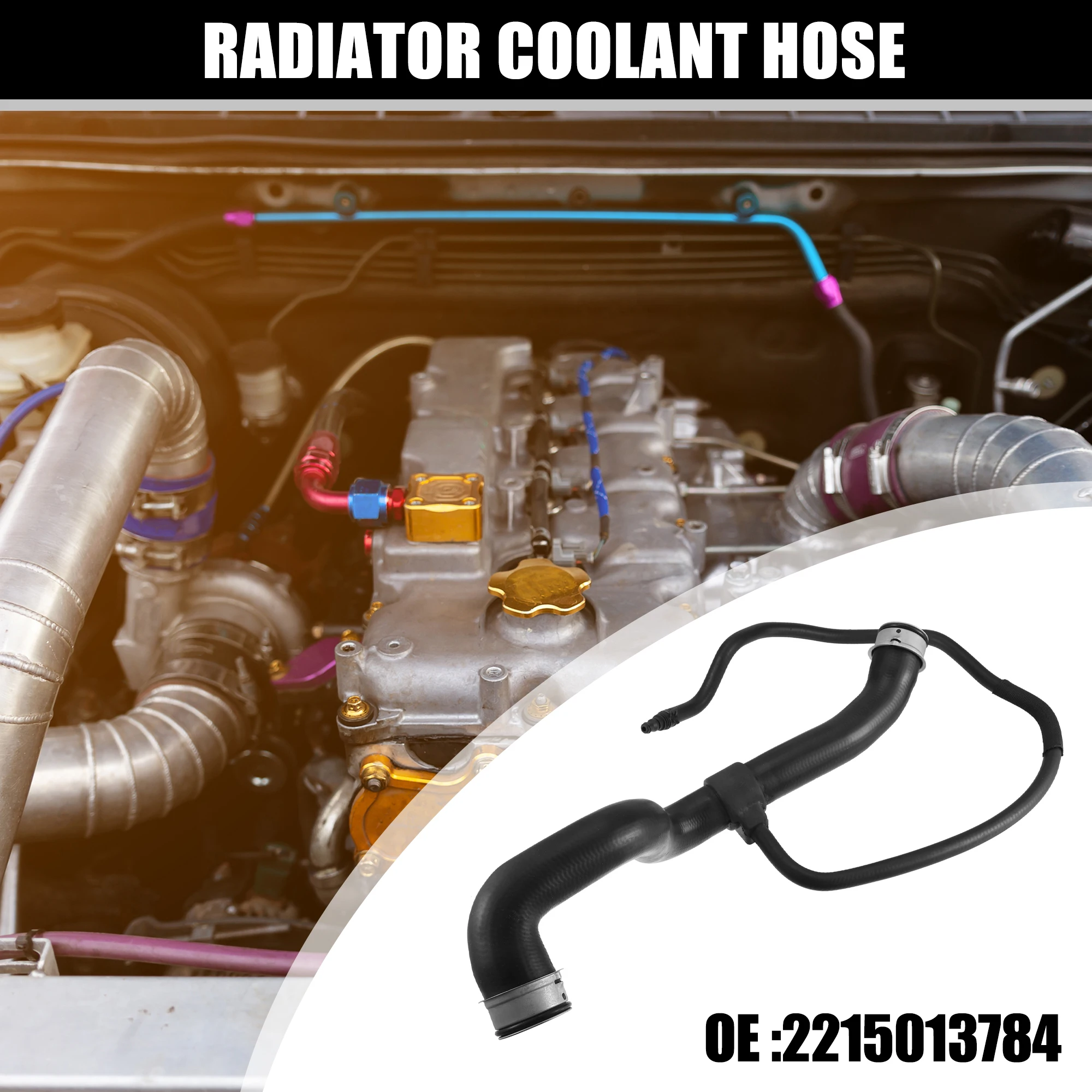 

UXCELL Radiator Coolant Hose 2215013784 for Mercedes-Benz S 550 2007-2011 Base 5.5L V8 - Gas for Mercedes-Benz CL 550 2007