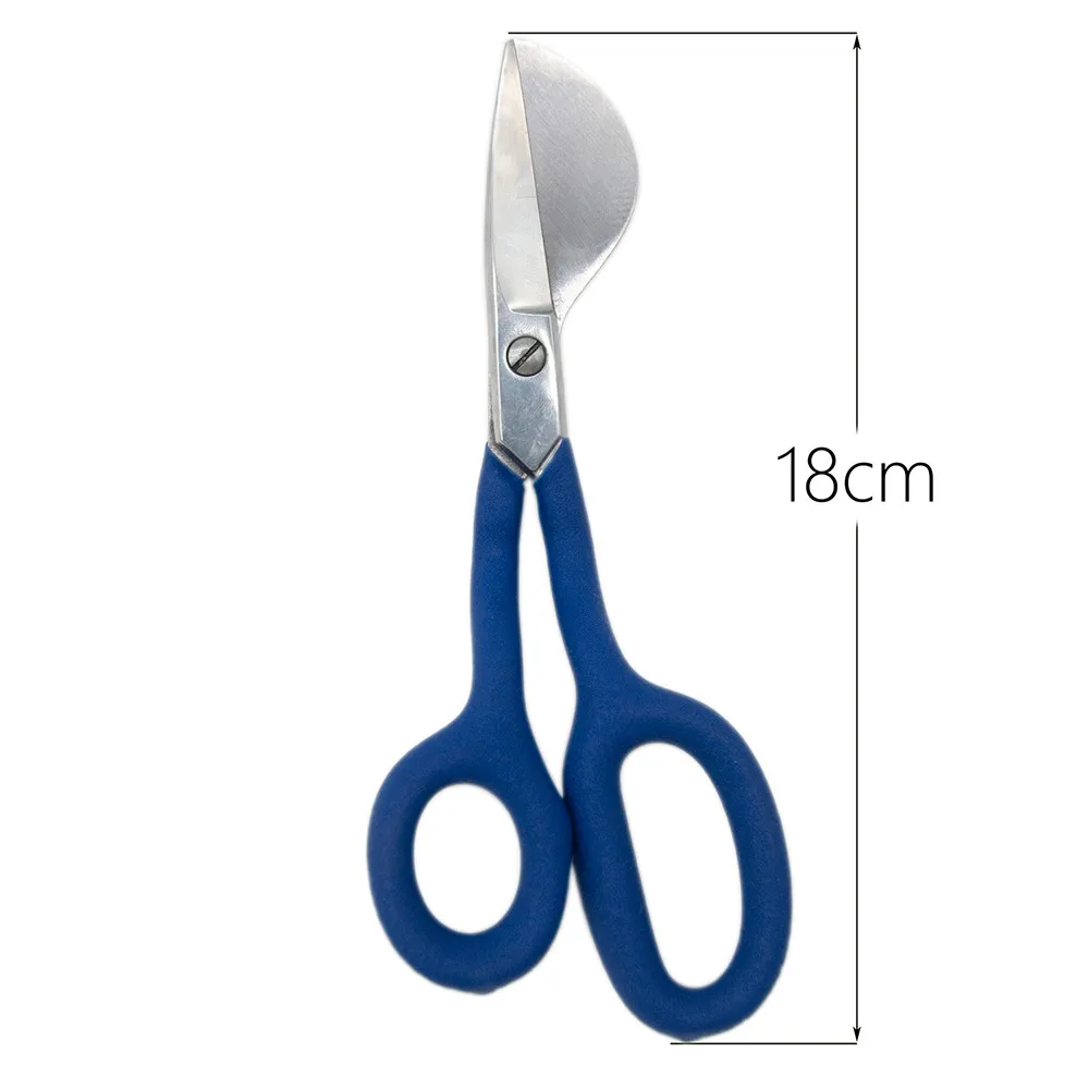 Sewing Scissors Craft Scissors Household Scissors Duckbill Blade Scissors Pelican Scissors Tufted Carpet Rubber Handle Precision Applique Craft Carpet Household Sewing