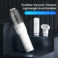 Portable Car Vacuum Cleaner Rechargeable 13000Pa Handheld Automotive Vacuum Cleaner For Car Wireles Dust Catcher Cyclone Suction 1