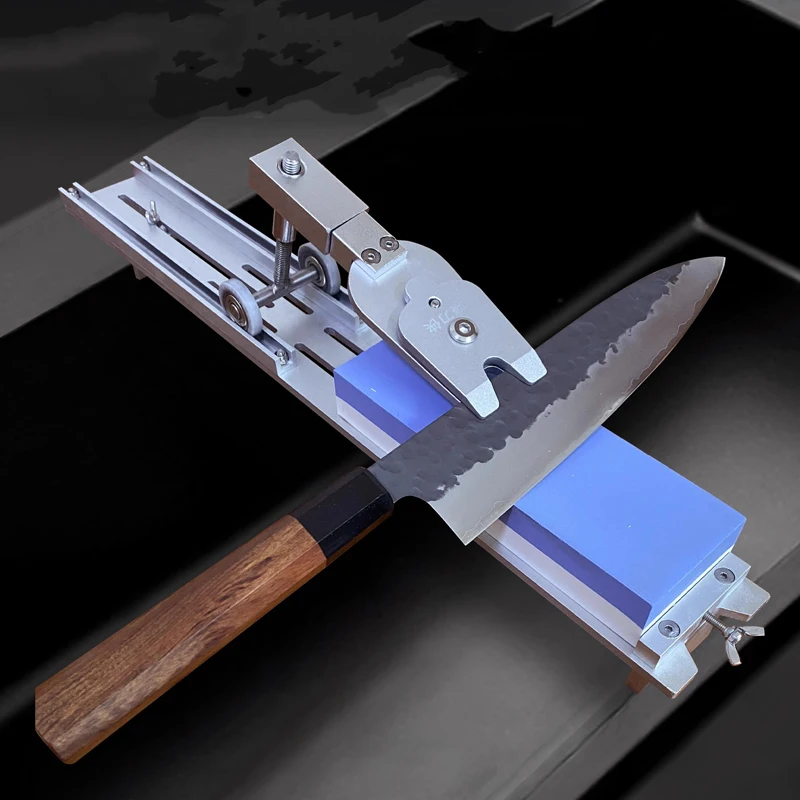 

Fixed-angle knife sharpener sharpener sharpener sharpener Shen'en stainless steel sink fixed anti-slip bracket