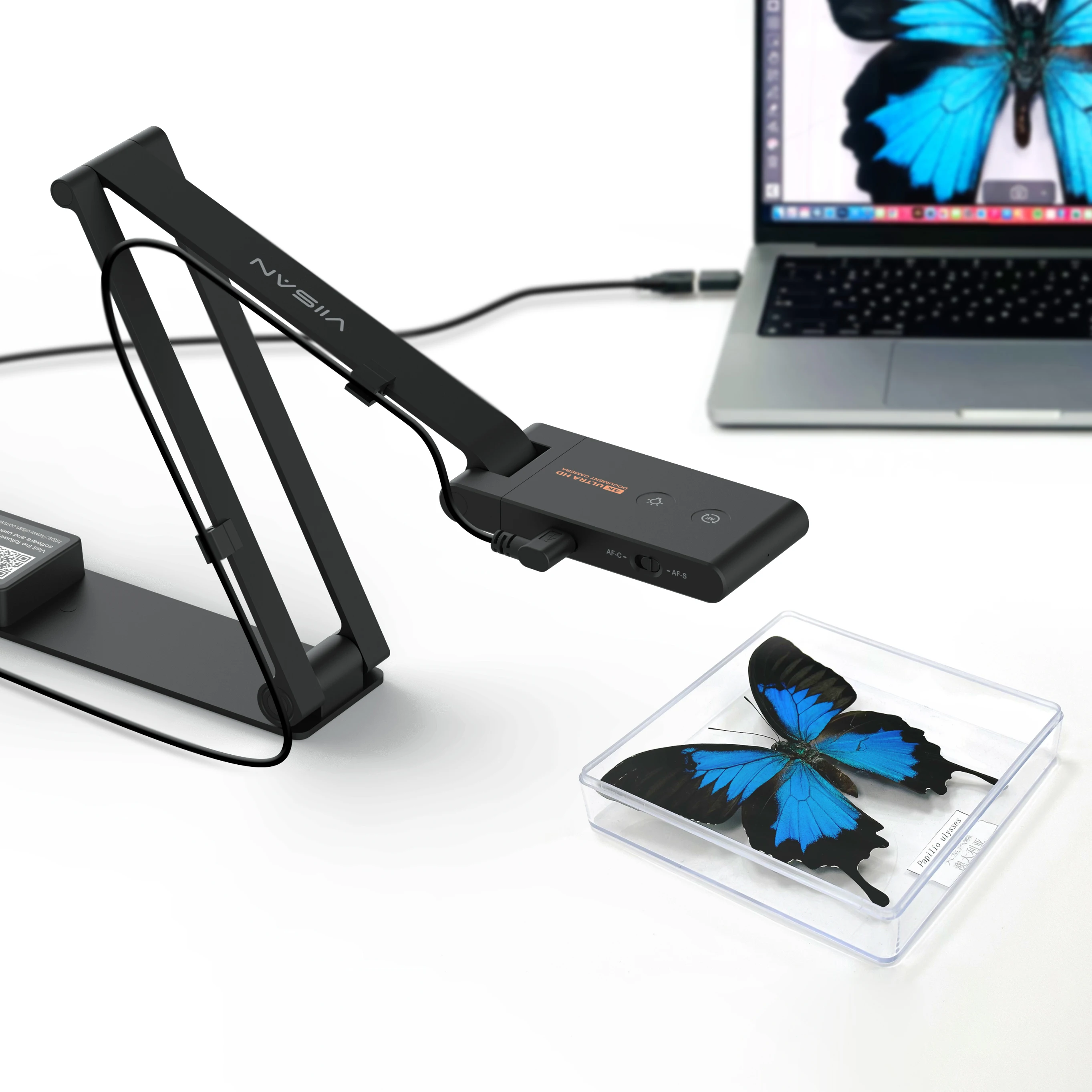 4K Ultra HD Document Camera with AI Noise Reduction