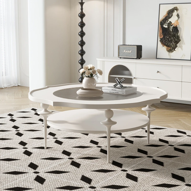 

Round Coffee Tables Living Room Free Shipping Auxiliary Service Coffee Tables Dining Dressers Hall Tea Stolik Kawowy Furniture
