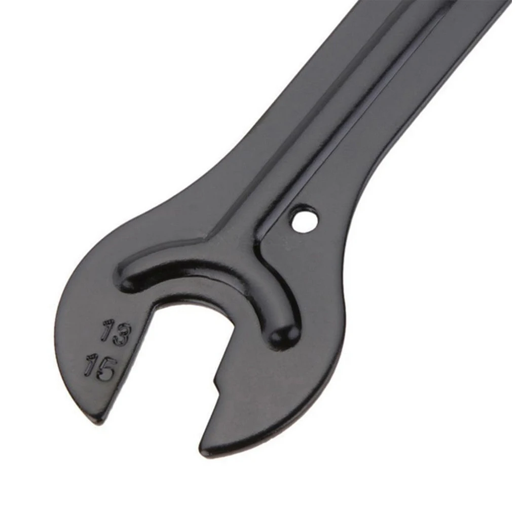 

2pcs Bike Wheel Hub Wrench Bicycle Hub Cone Steel Dual Open-end Spanner Bicycle Repair Tool